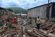 Derrumbe en Venezuela