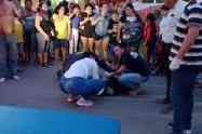 Violento choque dejó herido a un motociclista tras chocar contra un particular en Venadillo