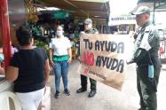 ¡No a la mendicidad en el Tolima! Policía adelantó la campaña para que los niños sean expuestos a esta actividad