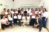 Mujeres emprendedoras capacitadas en prácticas empresariales