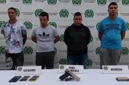 Desarticularon ‘Los Chips’, por atracar en moto y con armas de fuego en Ibagué