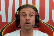 Luis Enrique siendo 'Streamer' antes del mundial