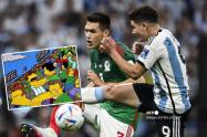 Memes del partido Argentina vs México