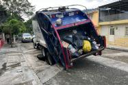 Vehículo recolector de basura