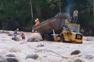 Rescataron el cuerpo de una mujer ahogada en el río Sumapaz de Melgar
