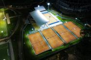 Complejo de Raquetas del parque Deportivo