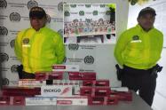 Policía incautó gran cantidad de licor y cigarrillos de contrabando en Ibagué