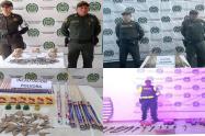 Policía entregó el balance de incautaciones de pólvora en el Tolima