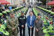 Entregaron nuevos vehículos a la Fuerza Pública en Ibagué