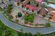Vista aérea parque de La Música