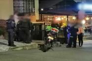 Millonario atraco en el restaurante Distrito del barrio Piedra Pintada en Ibagué