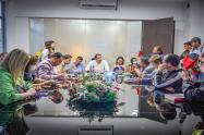 Reunión entre SETP y transportadores de Ibagué