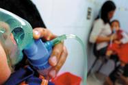 Contagios de dengue y enfermedades respiratorias