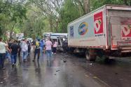 Accidente de tránsito deja nueve personas fallecidas en el Huila