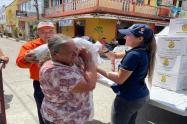Ayudas humaninarias a municipios del Tolima