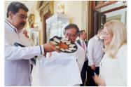 Nicolás Maduro y Gustavo Petro