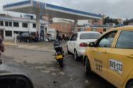 Volvieron ls filas para abastecerse de Combustible