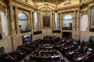 Vista general del recinto del Senado de la República.