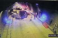 Accidente túnel Sumapaz