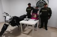 ¡Por fin! Capturaron a ‘Jhon Esteven’ peligroso delincuente armado y con moto robada en Olaya Herrera