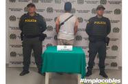 El detenido está bajo las monos de las autoridades