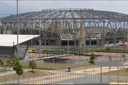 Obras del coliseo Mayor de Ibagué