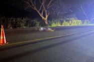 ¡Trágica muerte! Investigan si ciudadano fue arrollado o se le lanzó a tractocamión cerca de la glorieta del Salado