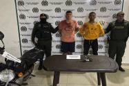 En cinematográfico operativo cayeron los alias ‘Tete y El Puma’, sicarios al servicio de ‘Guadaña’ en Armero