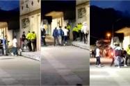 En medio de una batalla campal, al menos 25 personas agredieron a los policías de Murillo, Tolima 