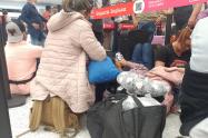 Viajeros extranjeros varados en aeropuerto de Cúcuta 