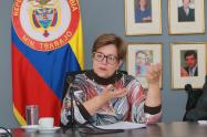 Ministra de Trabajo, Gloria Inés Ramírez.