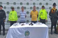 Cayeron dos sujetos que alquilaban armas para sicariatos y robos en el barrio Independiente de Ibagué