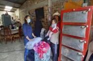 Entrega de ayudas humanitarias a habitantes rurales de Ibagué