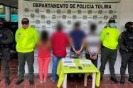 Capturados con munición de diferentes calibres, proveedores para fusil y estupefacientes en Ambalema