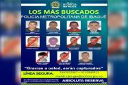 Capturaron cinco del cartel de los más buscados por la Policía Metropolitana de Ibagué