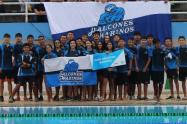 Halcones Marinos brillan en nacional de natación con aletas en Cali