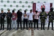 Tras las rejas enviaron a cinco sujetos que se hacían pasar por miembros del ELN entre la vía Murillo – Manizales