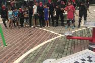 Niños de la zona rural de Tibú en medio del Eln