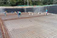 Obras Complejo Acuatico parque deportivo