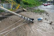 Torrencial aguacero dejó varias emergencias en Ibagué y su zona rural
