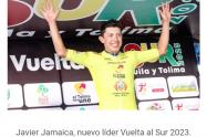 Didier Chaparro sigue como lider de la Vuelta al Sur 