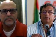 Gustavo Petro y Salvatore Mancuso