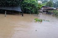Las precipitaciones no han parado en la región y por lo tanto se mantiene la alerta en las vías.