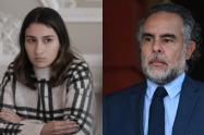 Laura Sarabia y Armando Benedetti