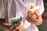 Alimentos entregados por el PAE