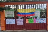 Protesta colegio Purificación
