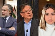 Gustavo Petro, Armando Benedetti y Laura Sarabia