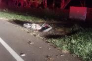 Trabajador de una finca falleció al ser arrollado por una motocicleta en Honda