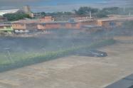 Incendio en San Fermín