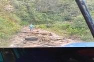 Vía Los Túneles, zona rural de Ibagué